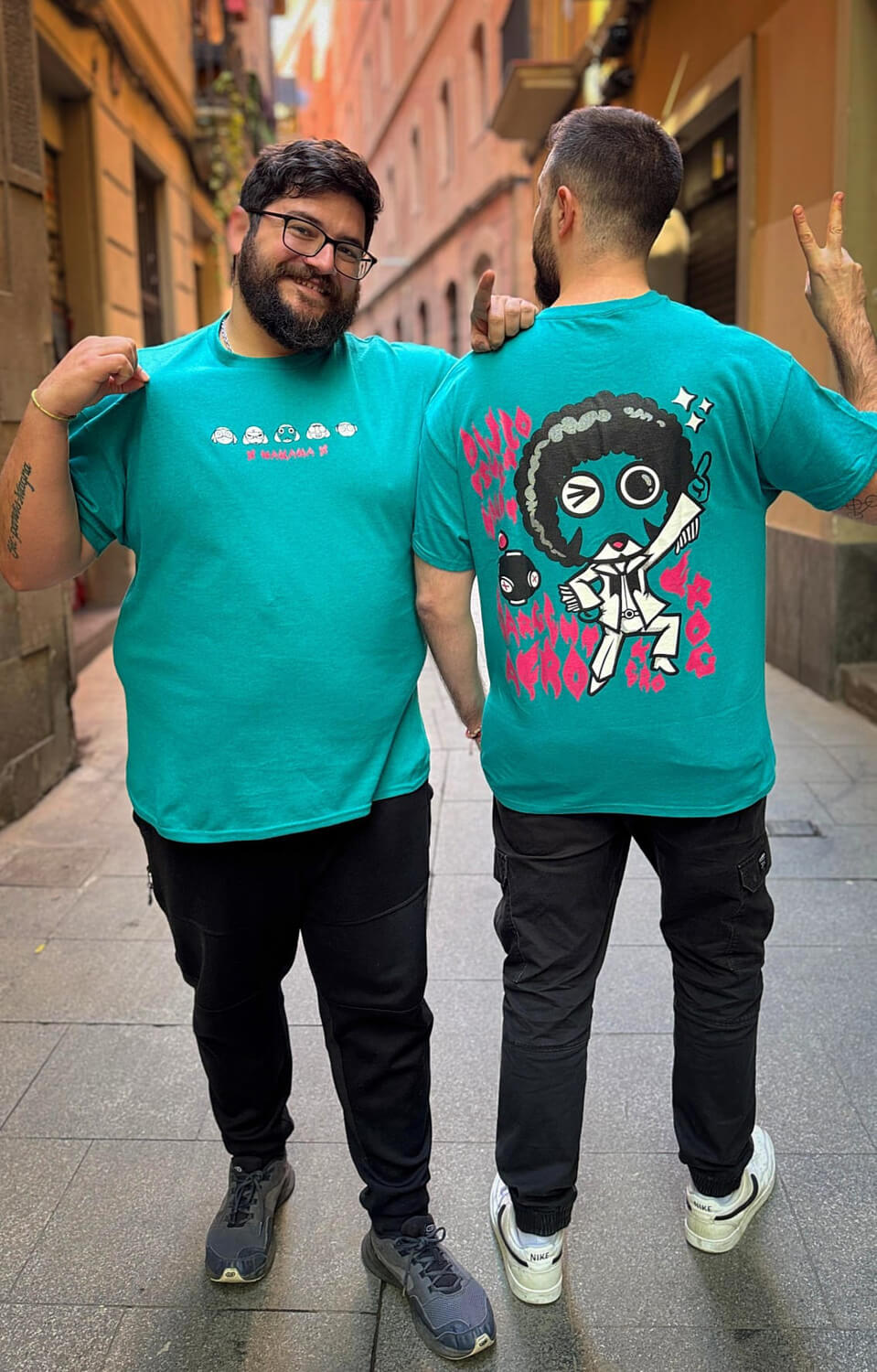 T-SHIRT AFRO ALIEN