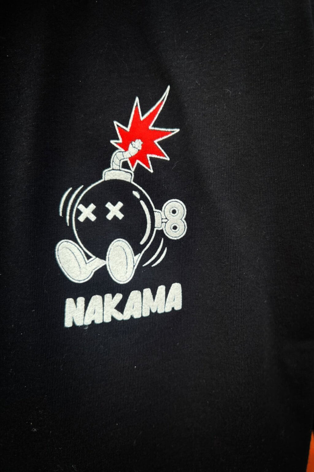 Model wearing Final Boss gamer t-shirt - Nakama Clothing
