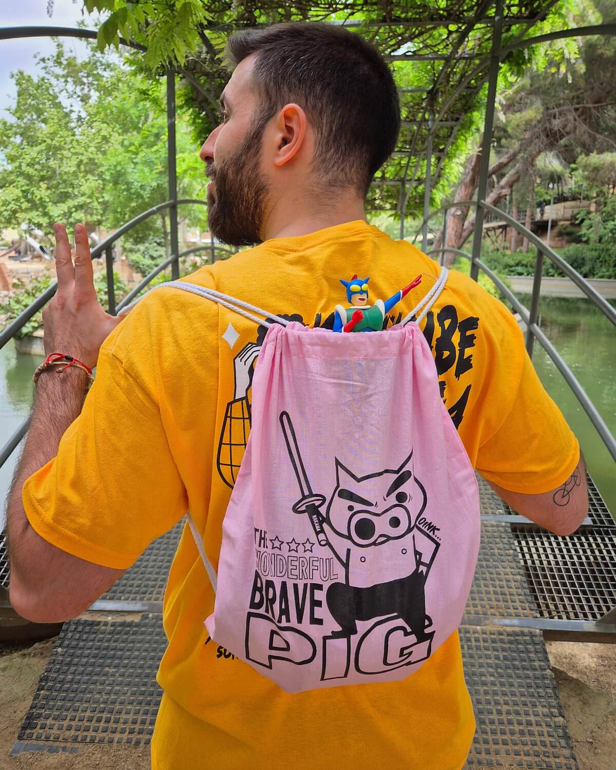 WONDERFUL PIG BACKPACK