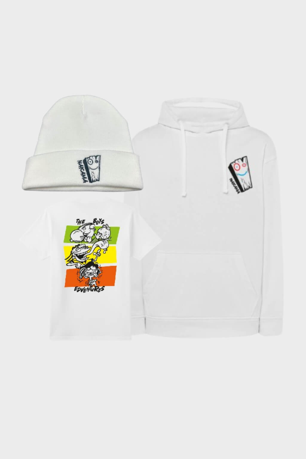 PACK EDVENTURES (CAMISETA + SUDADERA + GORRO)