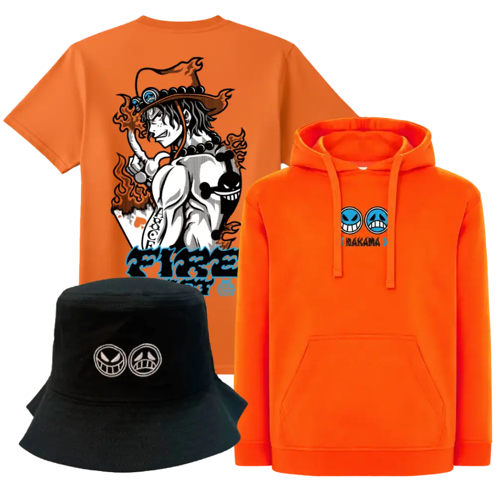 Fire Fist anime pack - Nakama Clothing