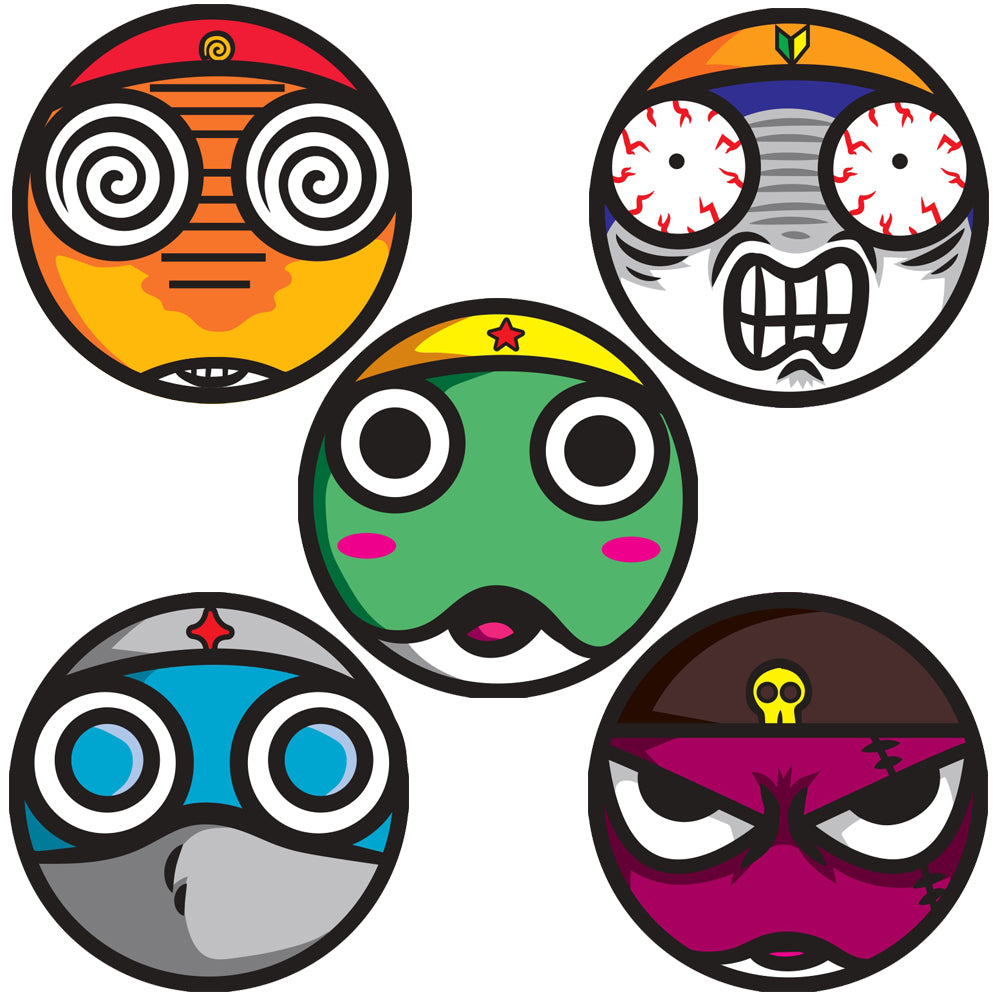 ALIEN FROG COASTERS