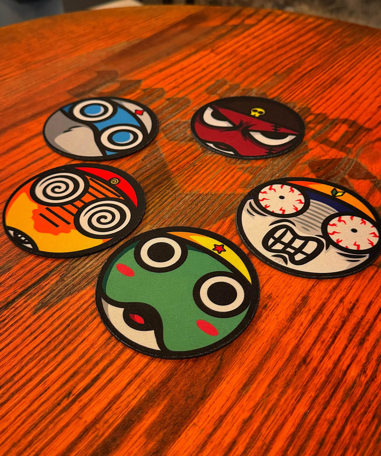 ALIEN FROG COASTERS