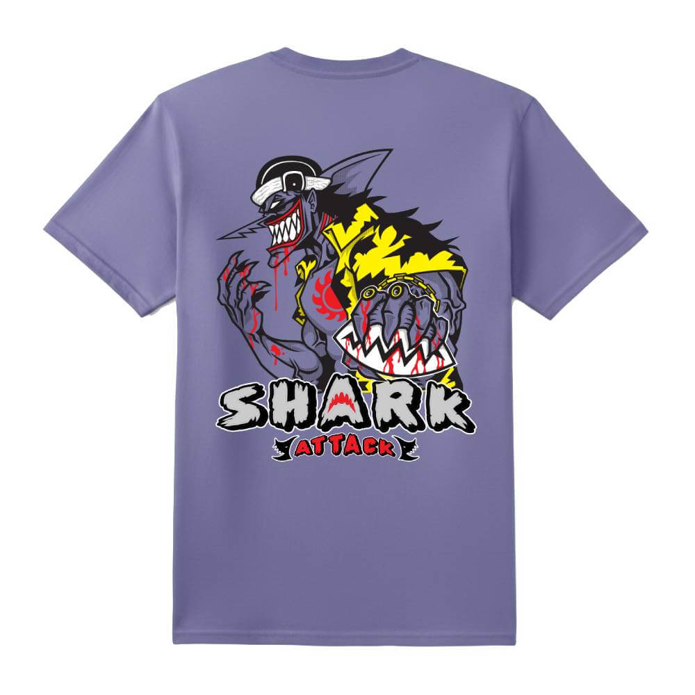 SHARK ATTACK T-SHIRT + TATTOO