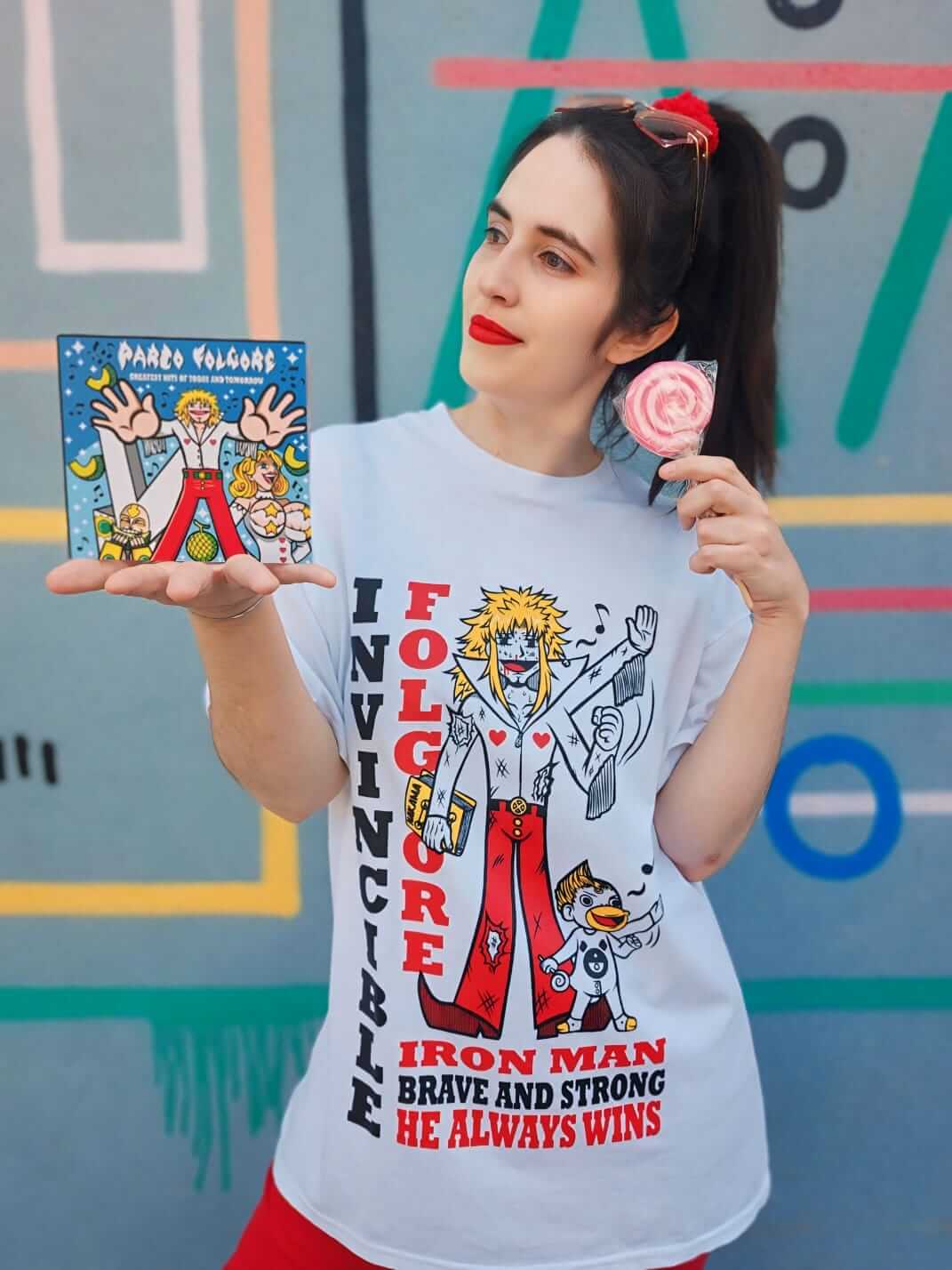 CAMISETA + CD INVENCIBLE MAN - Nakama Clothing