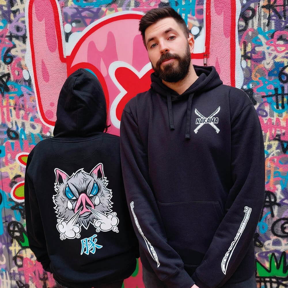 SUDADERA BRAVE PIG - Nakama Clothing