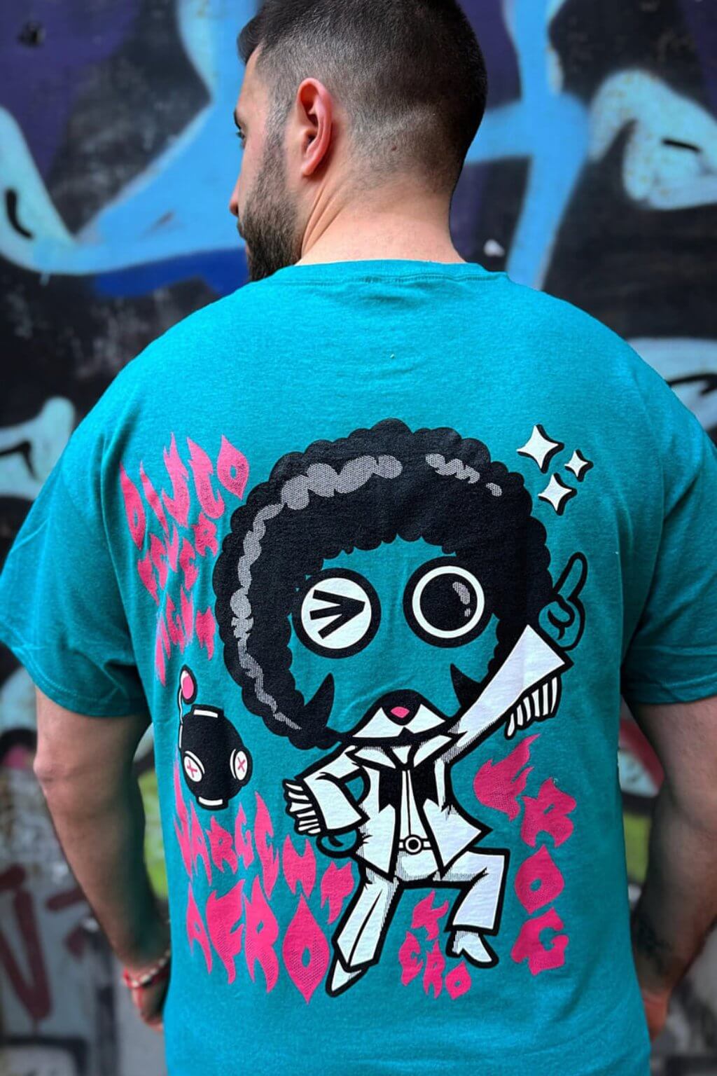 T-SHIRT AFRO ALIEN 