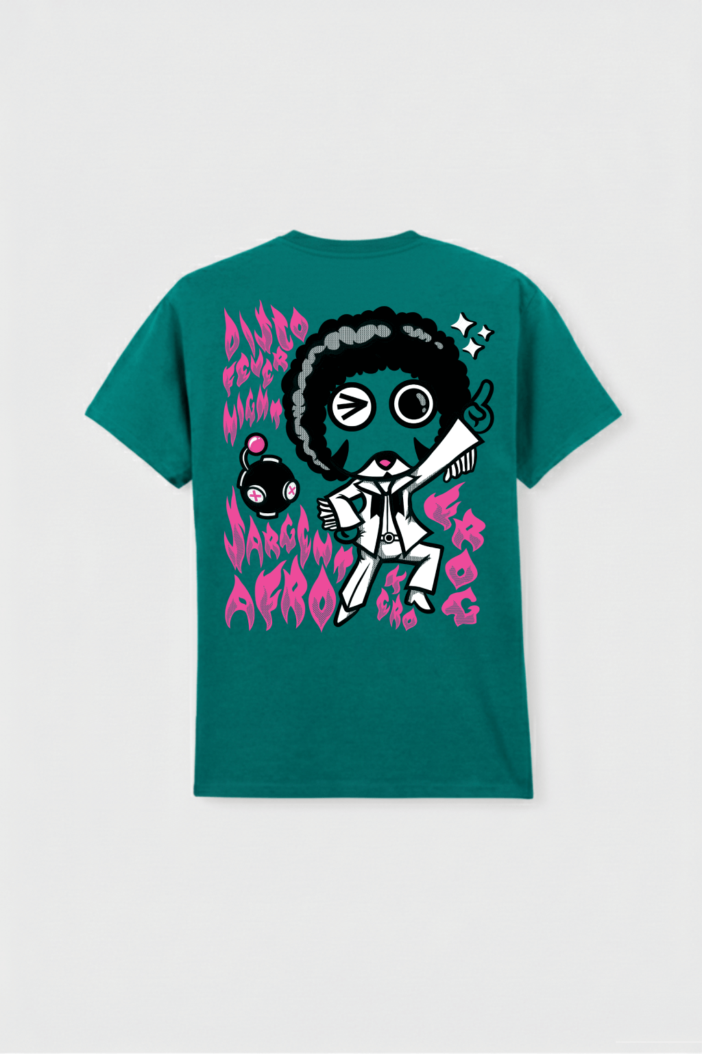 T-SHIRT AFRO ALIEN 