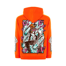 Bloody Saw anime hoodie front view - Nakama Clothing