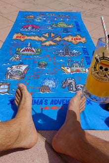 Bon Voyage anime towel detail - Nakama Clothing