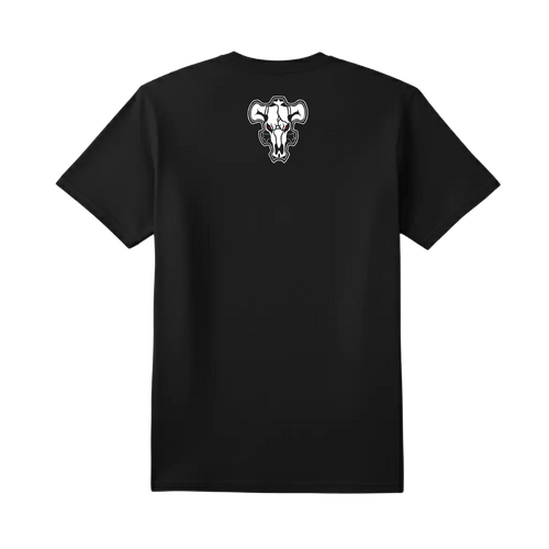 Captain Black Bull anime t-shirt back view - Nakama Clothing