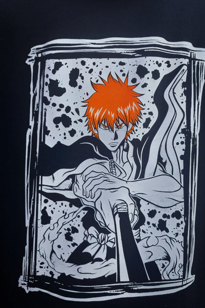 Carrot Ghost anime hoodie detail - Nakama Clothing