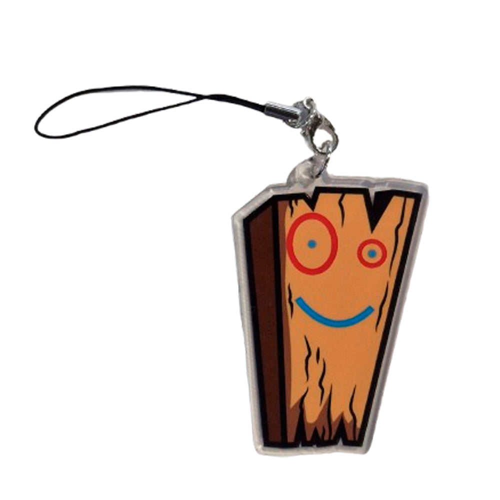 Wood Friend cartoon keychain - Nakama Clothing