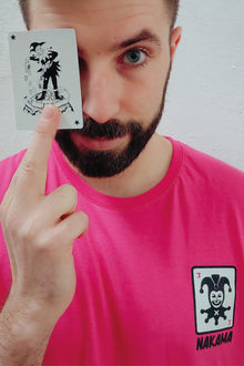 Crazy Clown anime t-shirt detail - Nakama Clothing