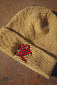 Demon Sand anime beanie front view - Nakama Clothing