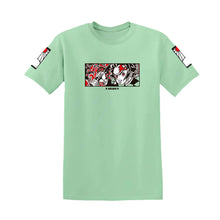 Demon Killer anime t-shirt front view - Nakama Clothing
