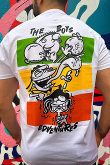 Model with Edventures cartoon pack - Nakama Clothing