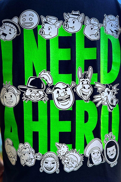 Fairytale movie t-shirt detail - Nakama Clothing
