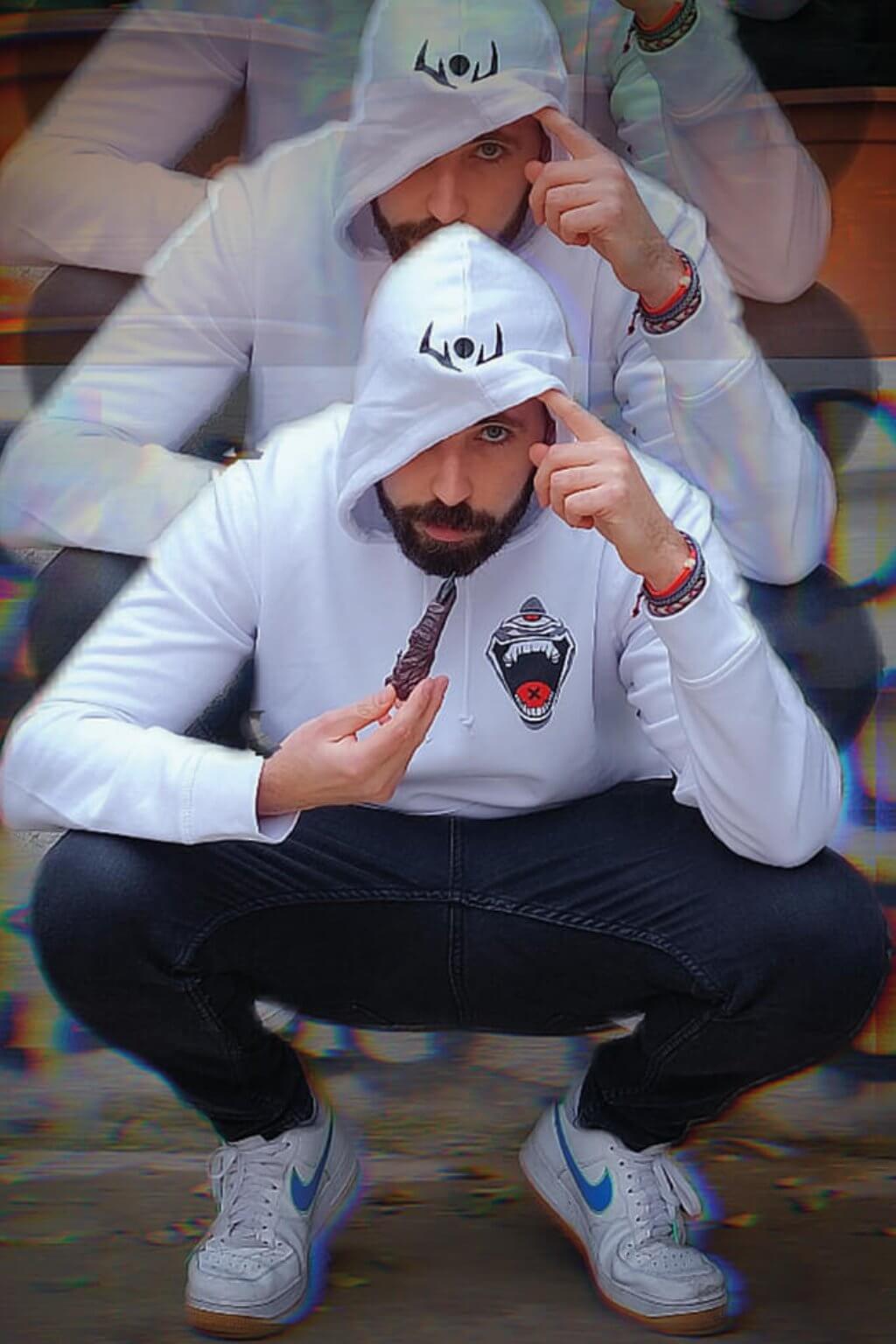 SWEAT-SHIRT FINGER MALDITION