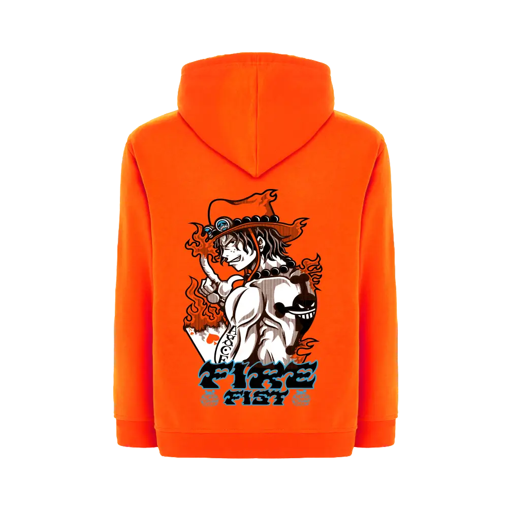 Fire Fist anime hoodie - Nakama Clothing