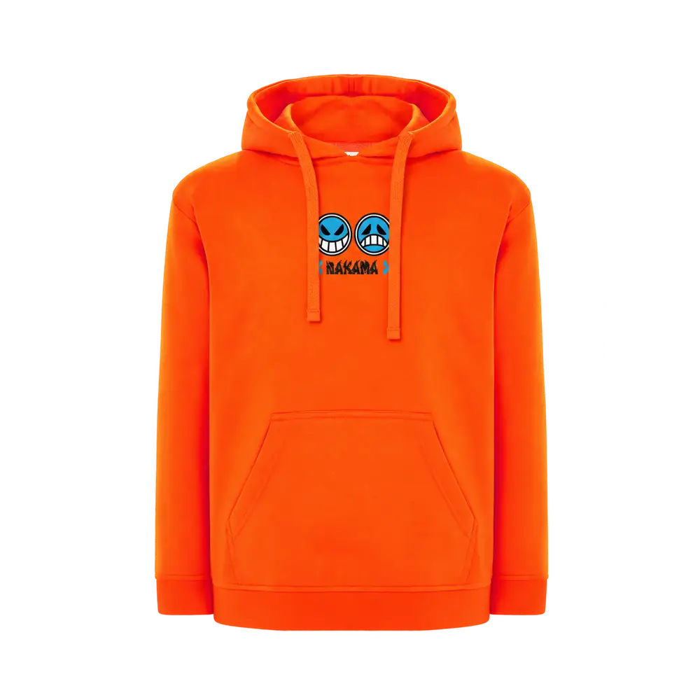 Fire Fist anime hoodie front view - Nakama Clothing