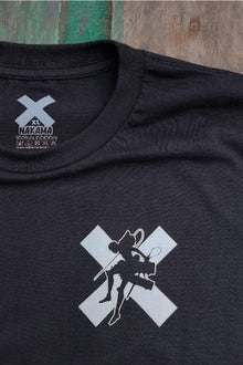 Model wearing Giant anime t-shirt - Nakama Clothing