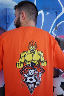 God Hand anime t-shirt detail - Nakama Clothing