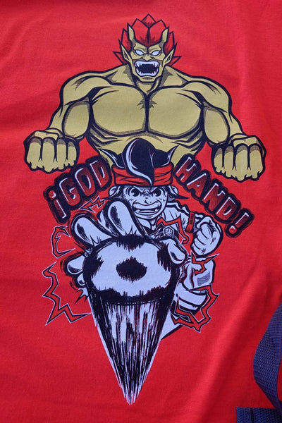 God Hand anime t-shirt - photo 5 - Nakama Clothing