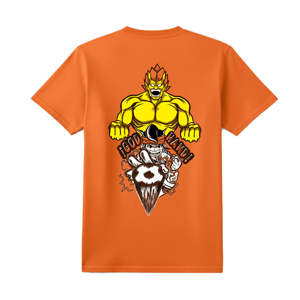 God Hand anime t-shirt - Nakama Clothing