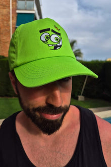 GREEN ODD PARENT CAP
