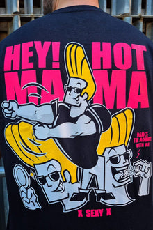 Hot Mama cartoon t-shirt detail - Nakama Clothing