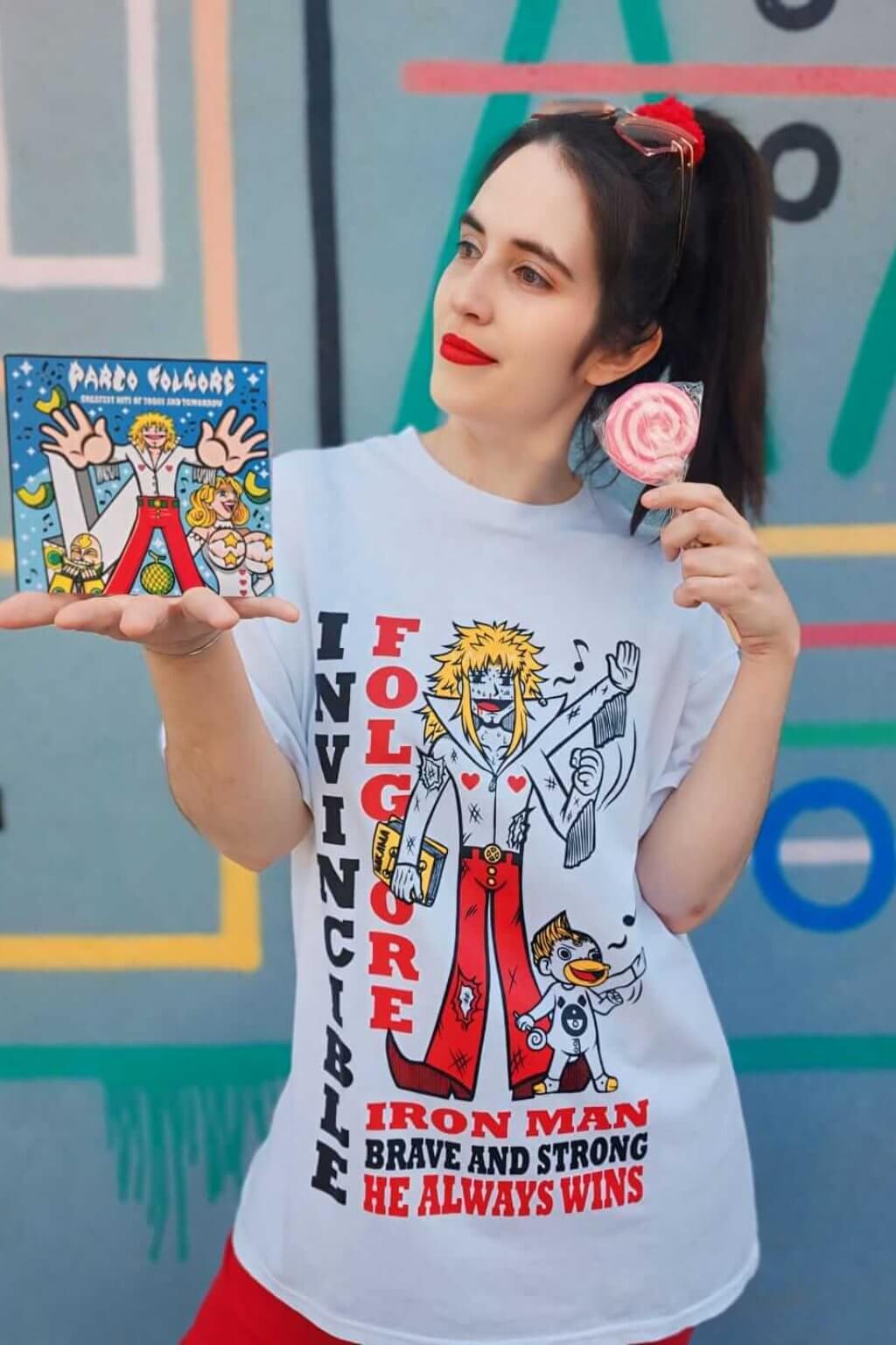 CAMISETA + CD INVINCIBLE MAN