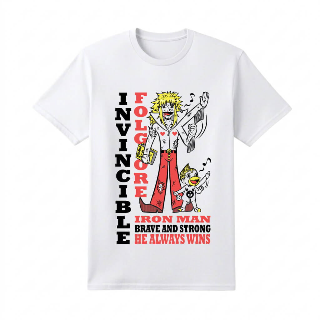 Invincible Man anime t-shirt and CD - Nakama Clothing