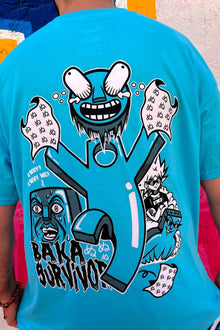 Jelly Power anime t-shirt detail - Nakama Clothing