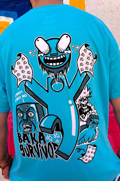Jelly Power anime t-shirt detail - Nakama Clothing