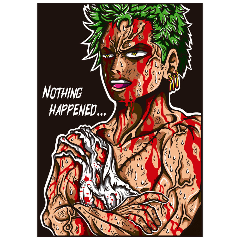 Swords Man anime poster - Nakama Clothing