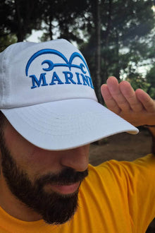 Marine anime cap front view - Nakama Clothing