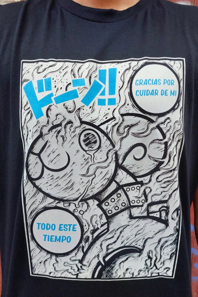 Thanks Merry Go anime t-shirt front view - Nakama Clothing