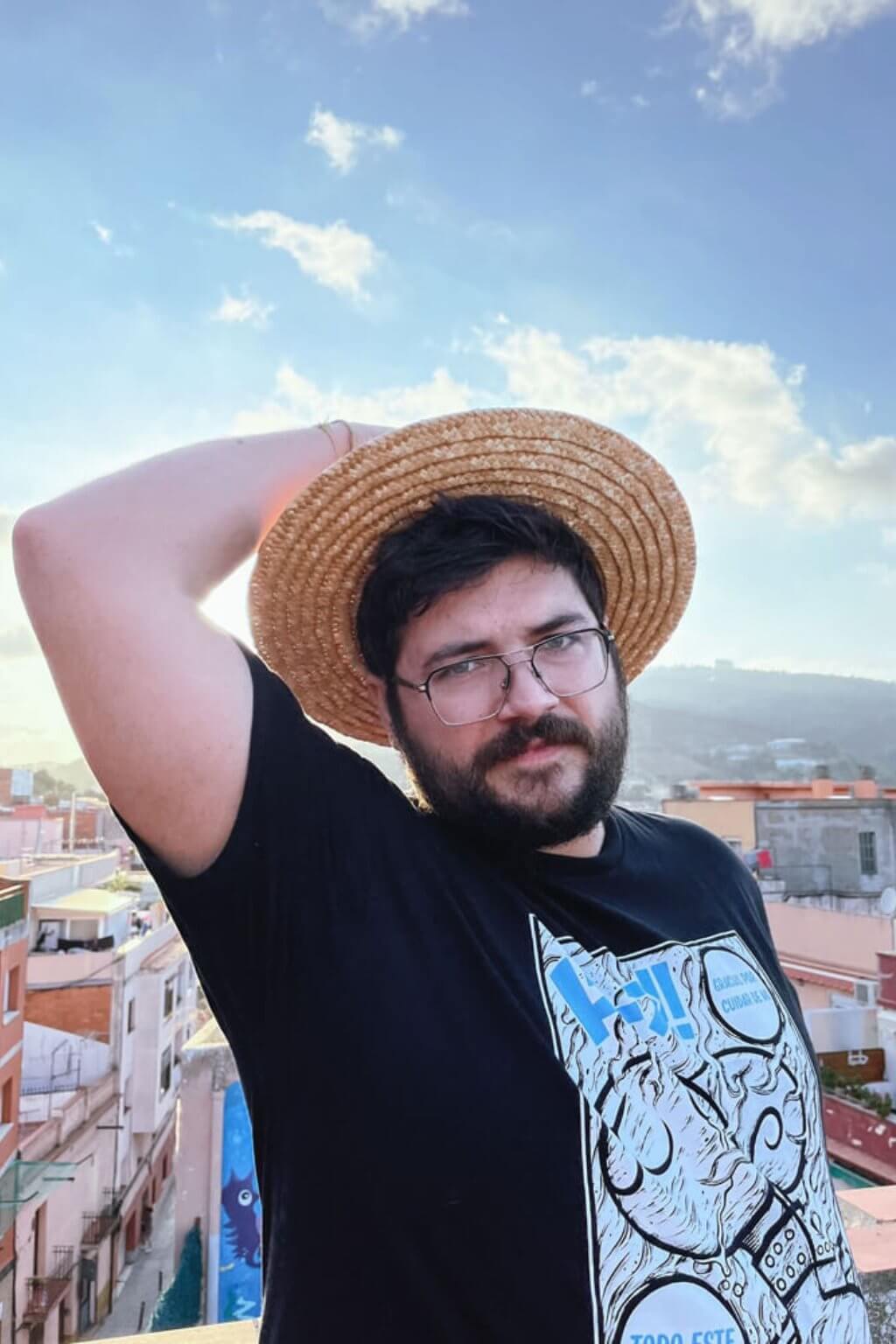 CAMISETA THANKS MERRY GO 