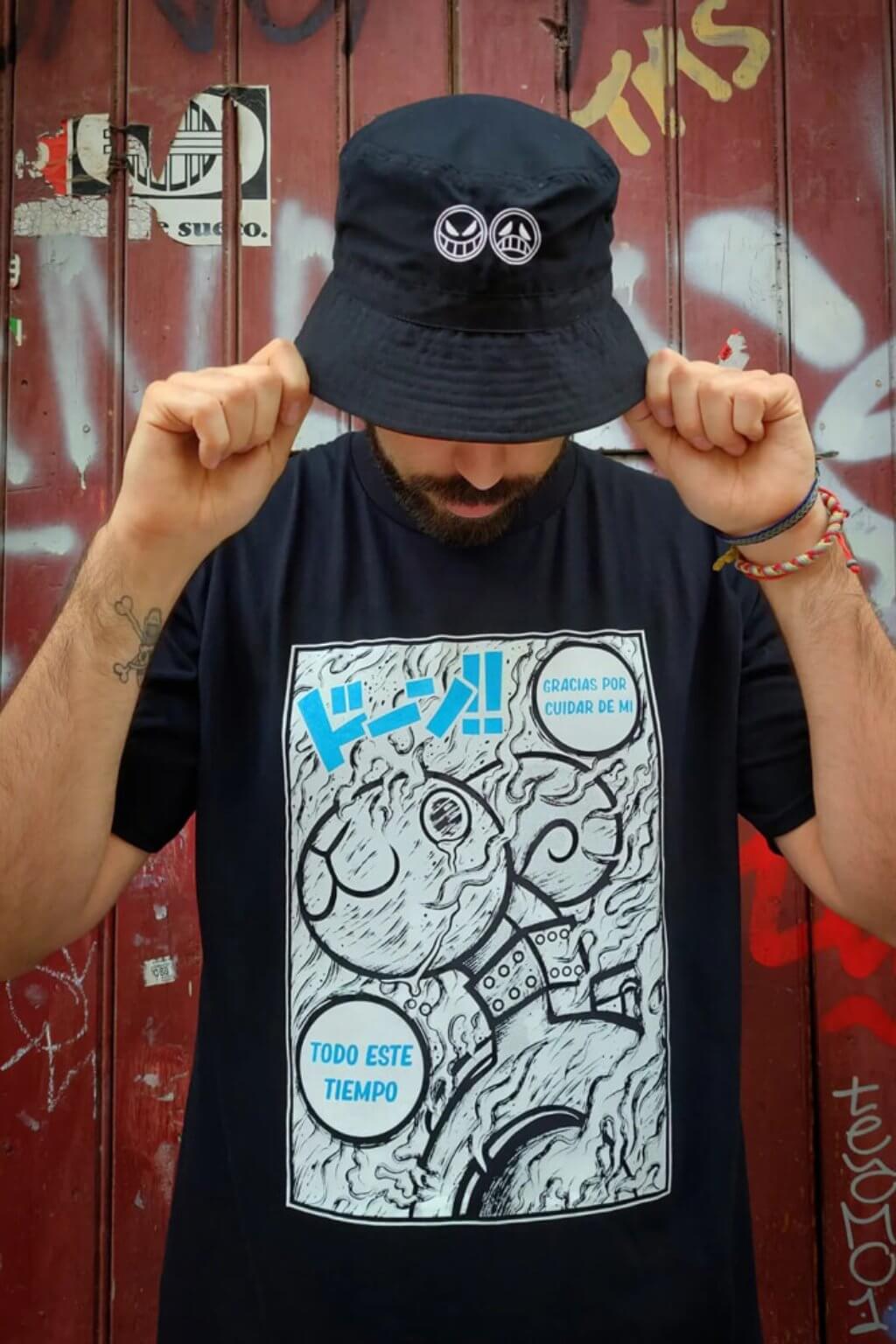 CAMISETA THANKS MERRY GO 