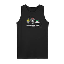 Three Legends anime tank top front view - Nakama Clothing