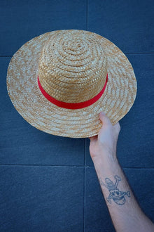 Mugiwara anime straw hat front view - Nakama Clothing