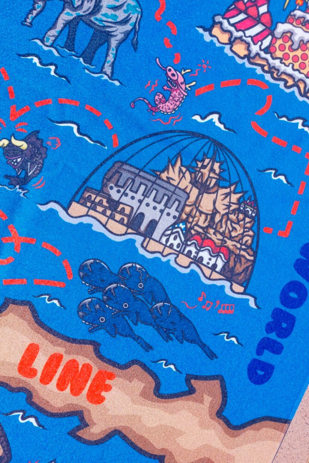 ASCIUGAMANO NEW WORLD