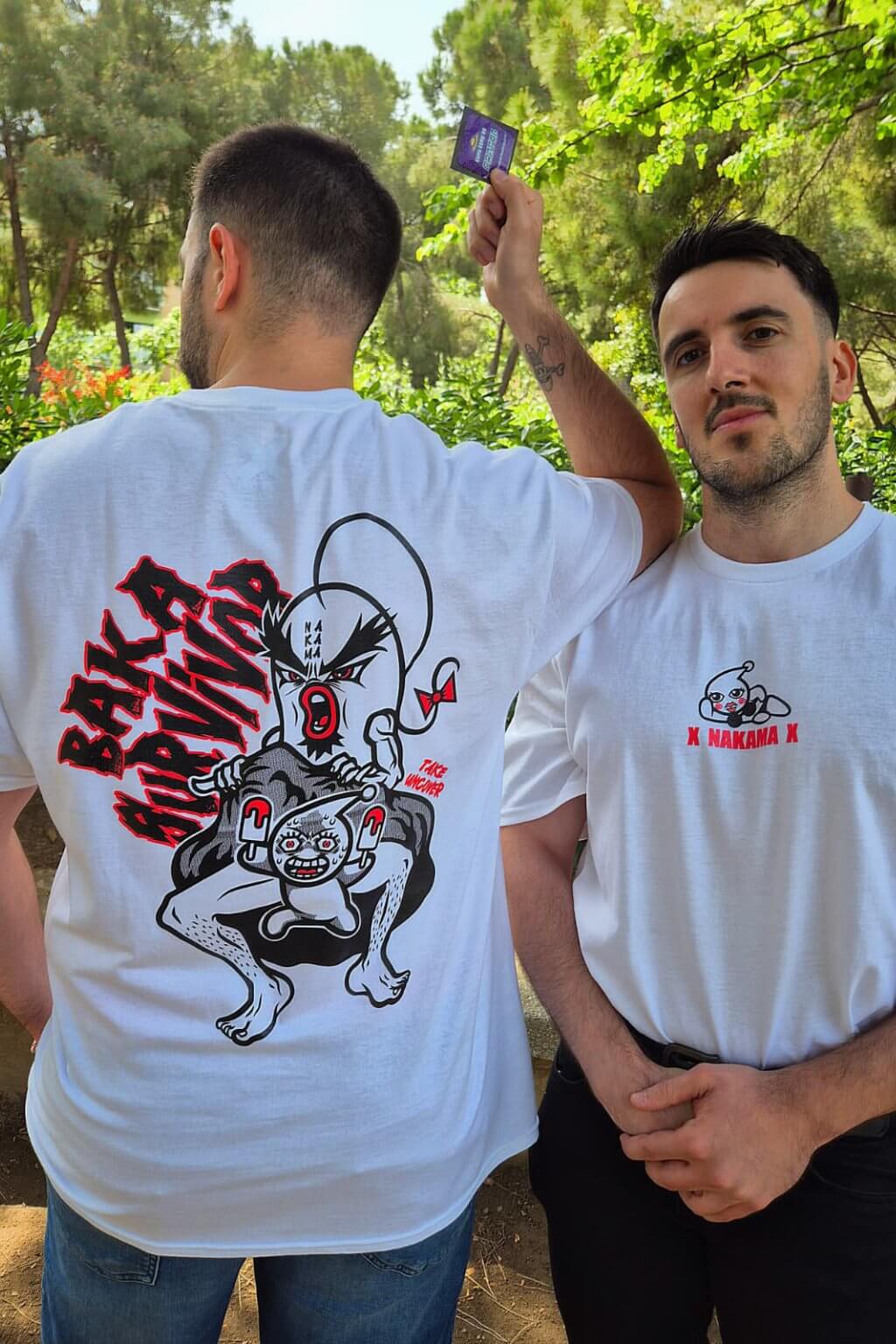 NUDE POWER T-SHIRT + CONDOM