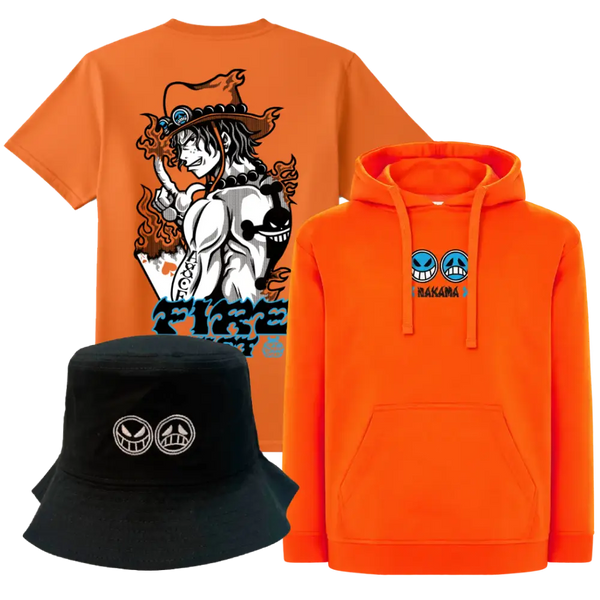 Fire Fist anime pack - Nakama Clothing