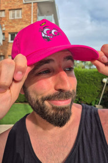 PINK ODD PARENT CAP