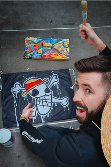 Pirate King anime flag detail - Nakama Clothing