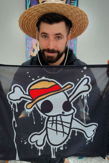 Pirate King anime flag display - Nakama Clothing