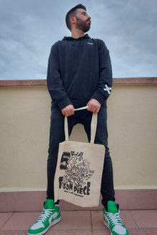 Pirate Toon anime tote bag detail - Nakama Clothing
