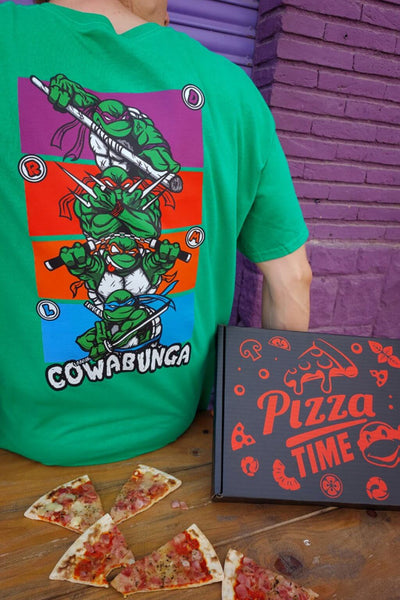 Pizza Time cartoon t-shirt - photo 5 - Nakama Clothing